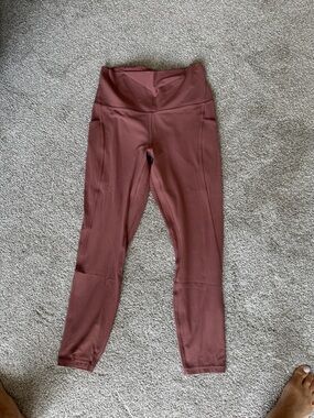 lululemon athletica womens High-Rise Leggings in Mauve